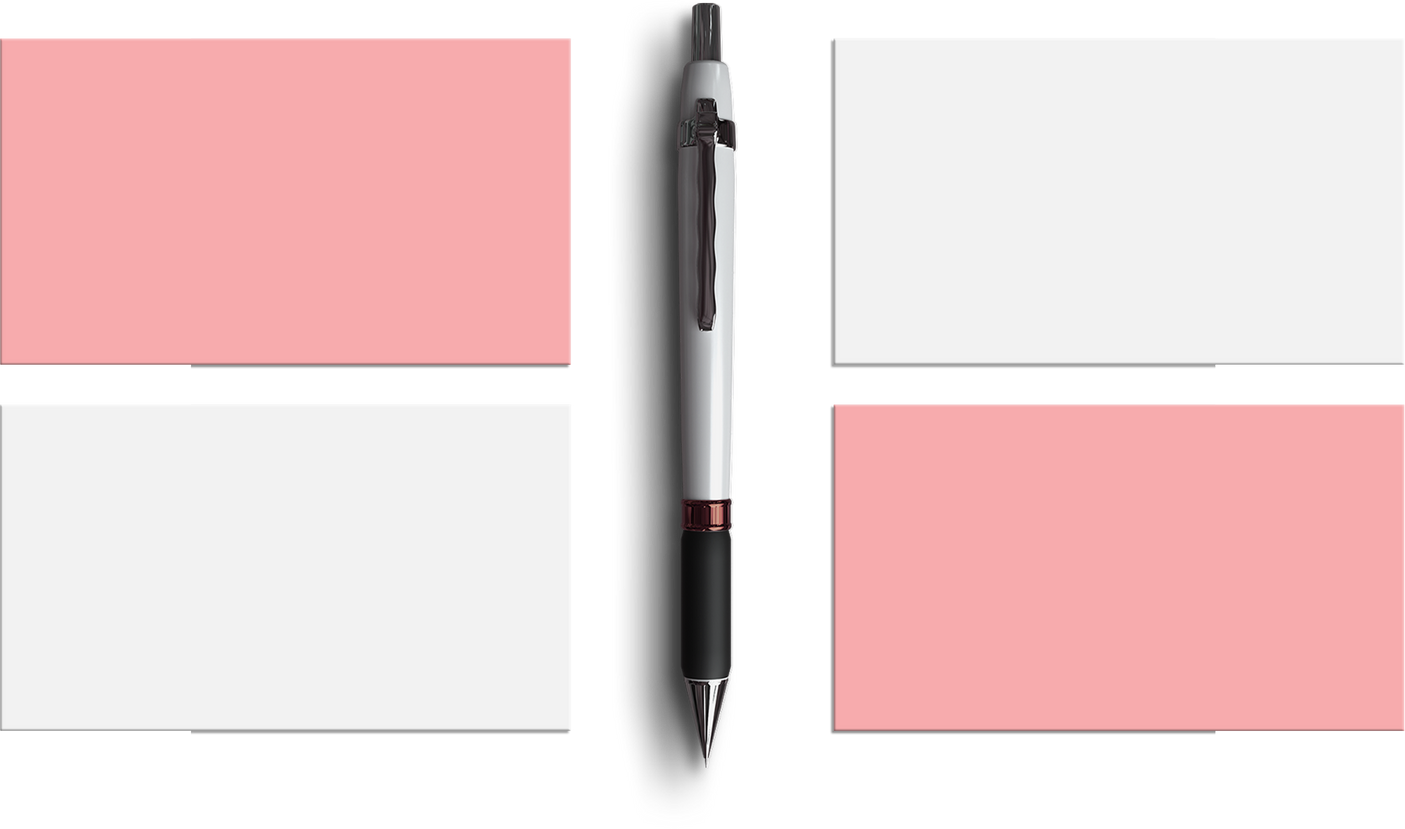 Business card mockup